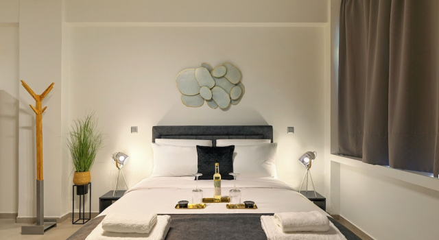 Люкс Deluxe с видом на город Athens Eleven Luxury Apartments
