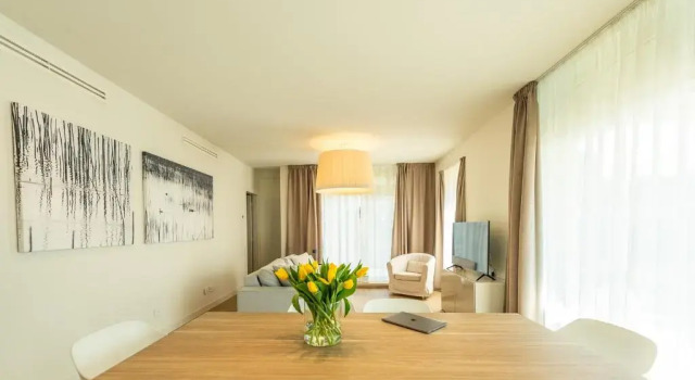 Apartment 2 Schlafzimmer mit Gartenblick Residence Perlago
