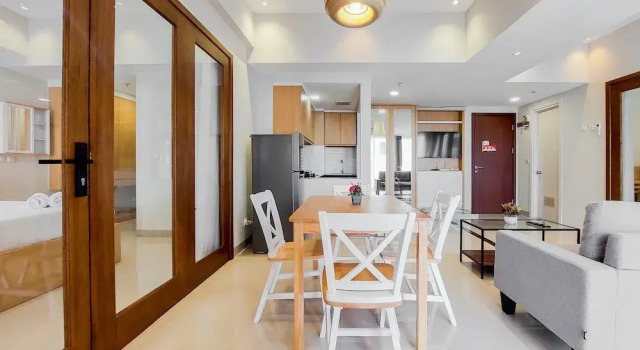 A Luxury 3Br Bali Style Apartment At The Avenue Parkland Bsd Tangerang