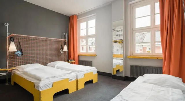 Three-bed номер Superbude Hamburg St Pauli