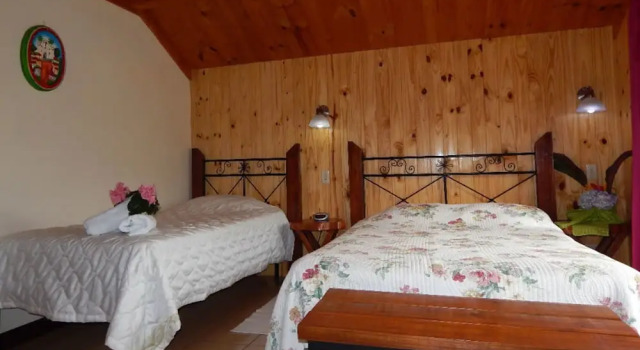 Трёхместный номер Standard с балконом Guayabo Lodge