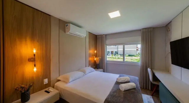 Novo Belissimo Apartamento com Lareira em Canela
