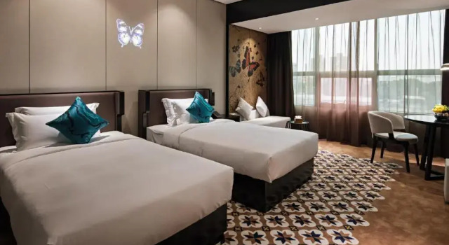Двухместный номер Deluxe Paco Hotel Chebeinan Metro Guanghzou