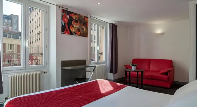 Одноместный номер Comfort Alfred Hotels Paris Lecourbe- Hôtel Rénové