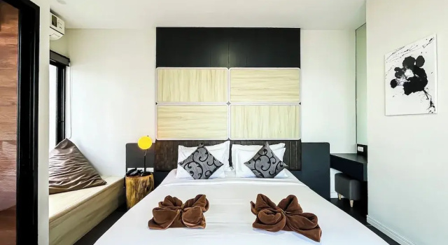 Двухместный номер Deluxe с балконом и с видом на море Leamsai Beach Resort