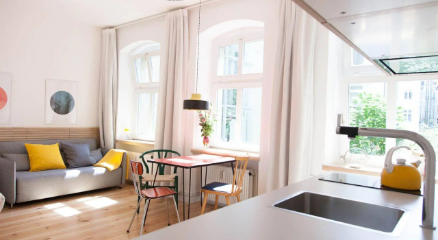 PrenzlBed Apartments, Varaa Huoneisto Berliini Saksa, lähellä Helmholtzplatz