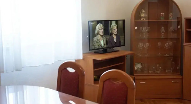 Апартаменты с балконом и с видом на море Apartmani Basioli