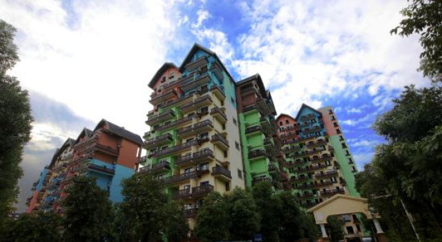 Heyuan Hillmanli Wooden House Hot Spring Villa Apartment (Bavarian Manor Branch), Rezervasyon Daire Guangdong otoparklı oteller, Otopark