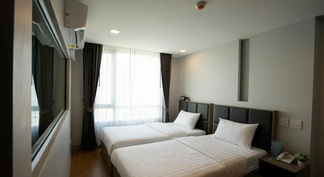 Люкс c 1 комнатой ONPA Hotel & Residence Bangsaen