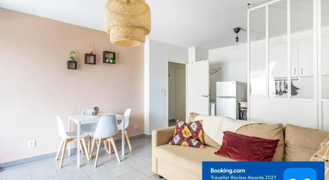 Appartement Lac rose - Parking, Métro, jusqu'à 4 personnes