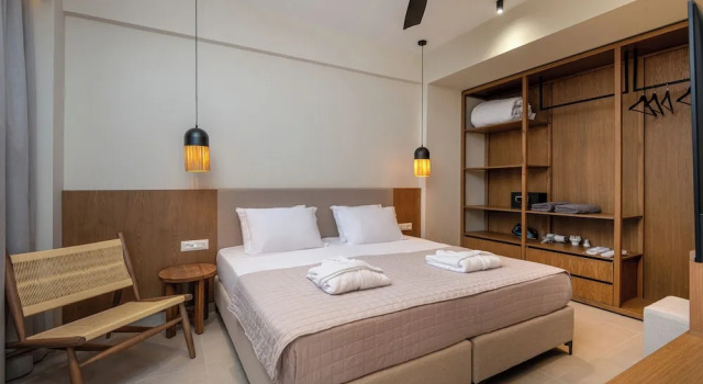 Апартаменты Superior Цокольный этаж с балконом Thalo Aegean Touch Apartments