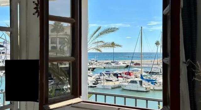 Sea View Loft in La Duquesa Beachfront