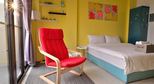Standard Doppel Zimmer mit Balkon STSP Guest House