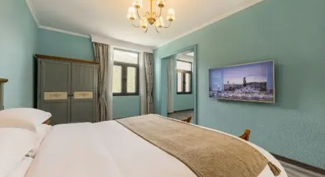 Двухместный семейный люкс Allen's Homestay · Triscape Cloud Isle Pool & Stream Retreat