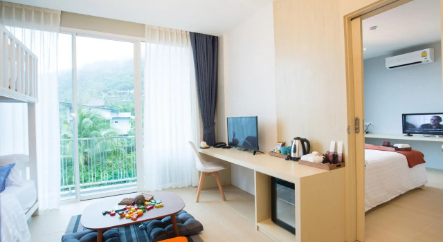 Семейный номер Deluxe LaRio Hotel Krabi-SHA Extra Plus