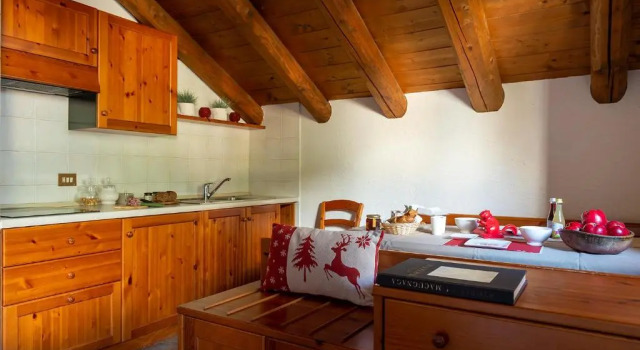 Appartamento seminterrato Residence Monterosa