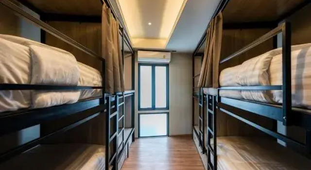 Кровать в общем номере (мужской номер) Hostel De Kaya