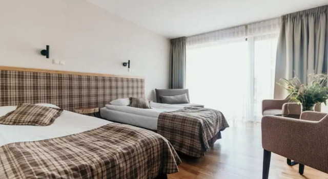 Двухместный номер Standard с балконом Hotel Osada Karbówko Wellness & SPA