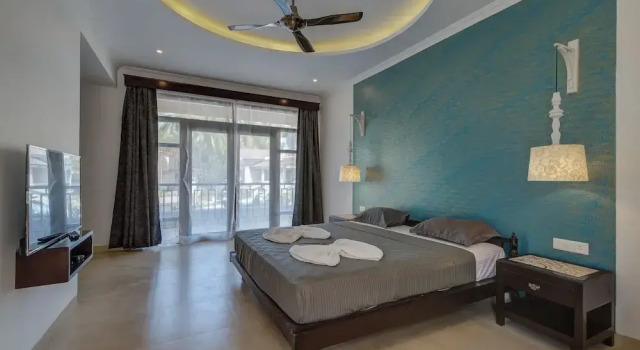 Villa parvekkeella Villa Calangute Phase 17