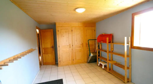 Кровать в общем номере с 6 комнатами Chalet The Loft