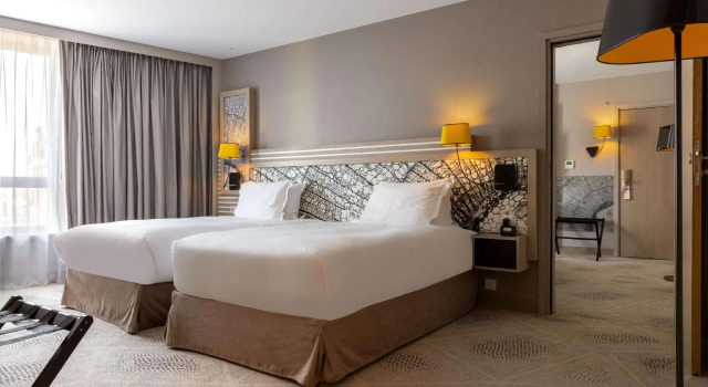 Семейный номер Standard Hilton Garden Inn Paris Massy