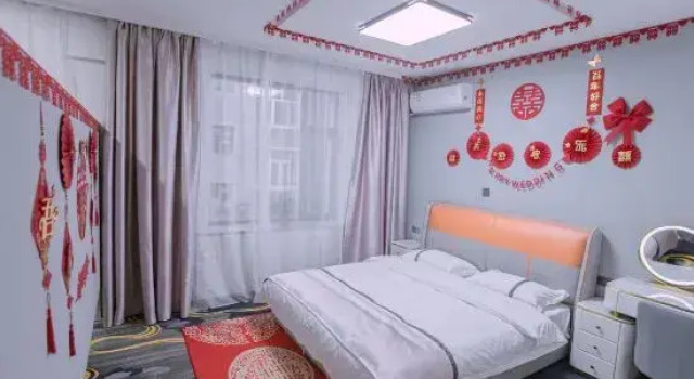 Люкс Deluxe Dehui Aishang Boutique Hotel