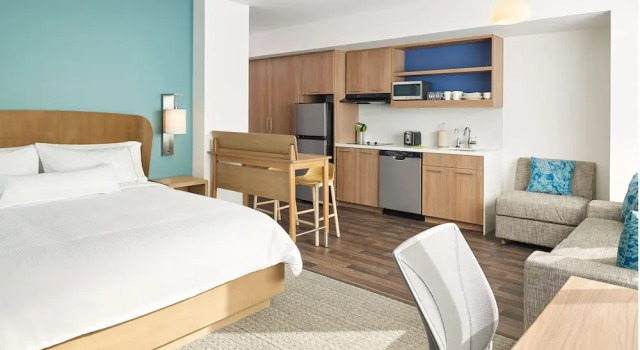 Dobbelt etværelseslejlighed Element by Marriott Springfield South