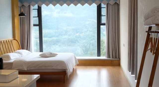 Двухместный люкс с видом на восход Zhangjiajie Cuiling Yishu Original Ecological Resort ( National Forest Park Zimugang Branch)
