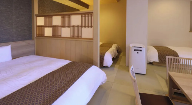 Номер Japanese-Style Deluxe Dormy Inn Premium Ginza - Natural Hot Spring