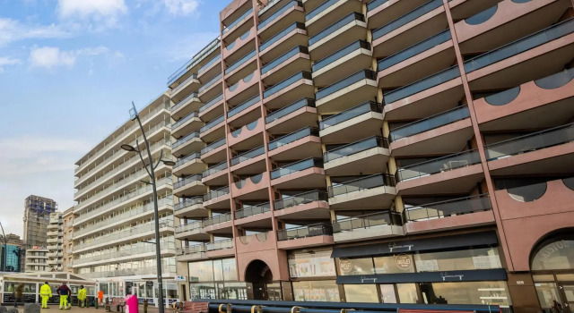 Welcoming apartment in Blankenberge with sea-views, Rezerwuj Apartament Hotele w Bruksela z parkingiem, Parking