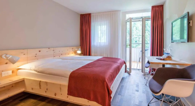 Трёхместный номер Standard с панорамным видом Hotel Schweizerhof Sils Maria, a Faern Collection Hotel