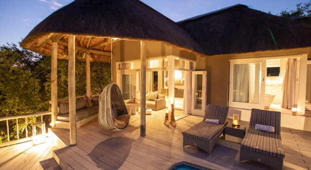 Двухместный люкс Clifftop Exclusive Safari Hideaway