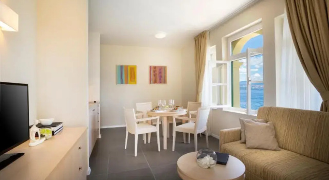Апартаменты c 1 комнатой с видом на море Apartments Belvedere - Liburnia