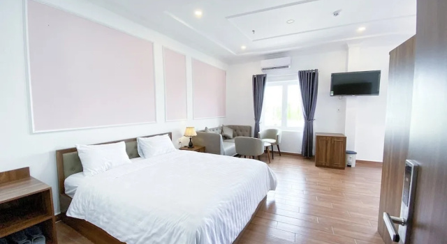Семейный номер Deluxe с балконом Hodota Cam Binh Resort & Spa-Lagi Beach
