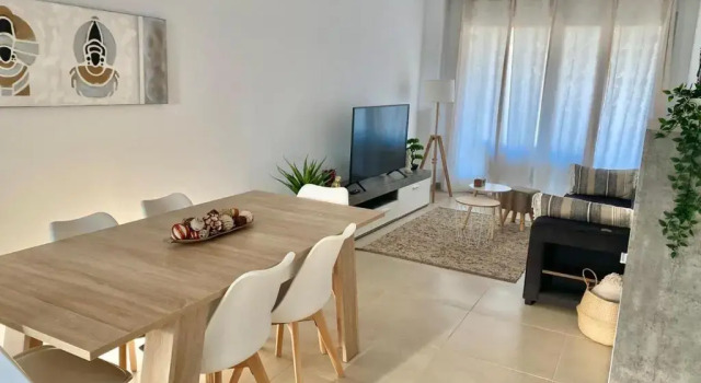 Apartamento playa y club náutico a 150m