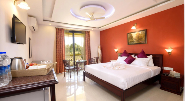 Одноместный номер Deluxe с видом на сад Praia Da Oura Boutique Resort ,Goa