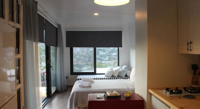 Valentina Tiny House with Sea View, Забронировать Дом для отпуска Сёгют Мармарис