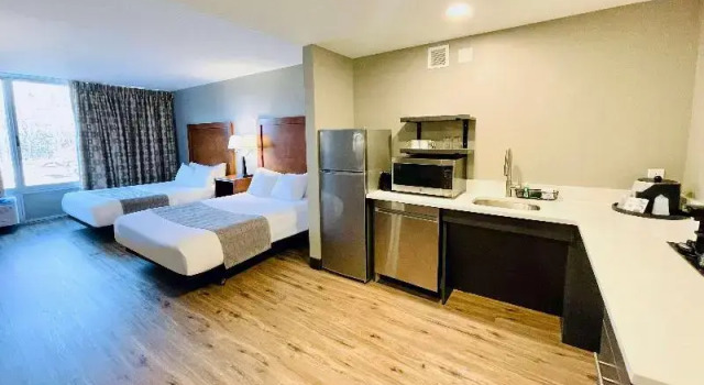 Четырёхместный номер Standard Hawthorn Extended Stay by Wyndham Ellsworth Bar Harbor