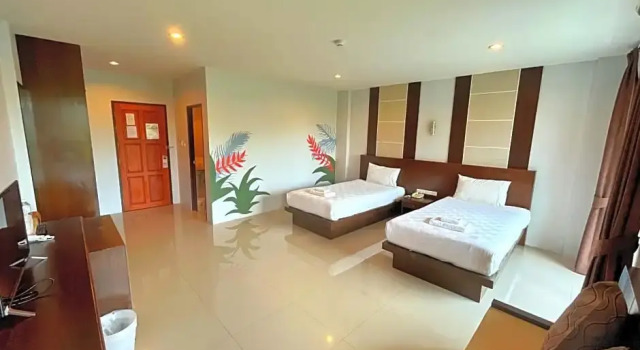 Двухместный номер Superior с красивым видом из окна Peak Boutique City Hotel Krabi