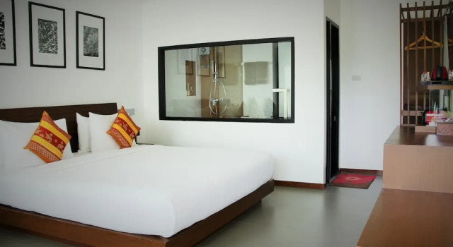Двухместный номер Deluxe с балконом и с красивым видом из окна Family House Zen Boutique Resort