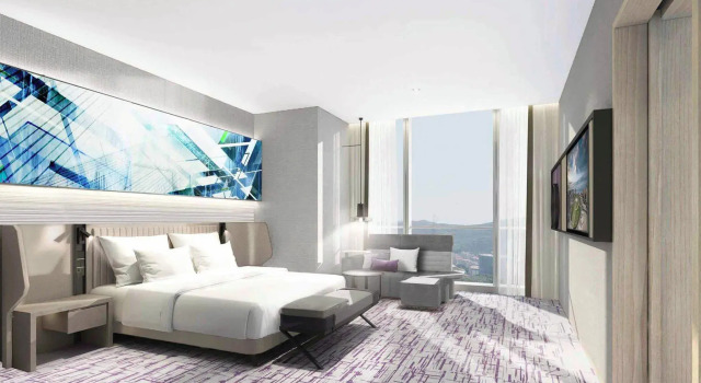 Двухместный номер Premium с видом на океан Crowne Plaza Dalian Xinghai by IHG