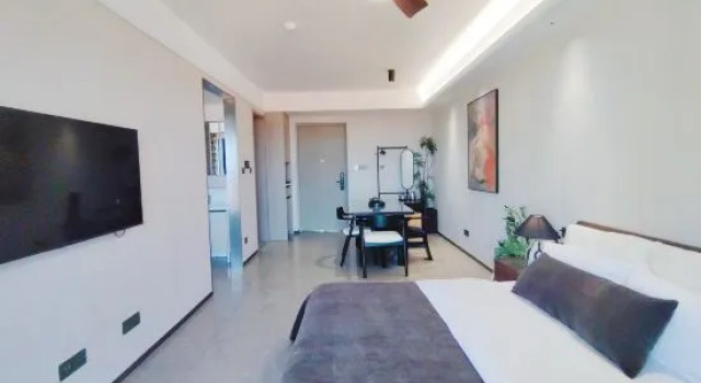 Семейный люкс с видом на море Sweetome Holiday Apartment (Longhai Merchants Kadakesi Branch)