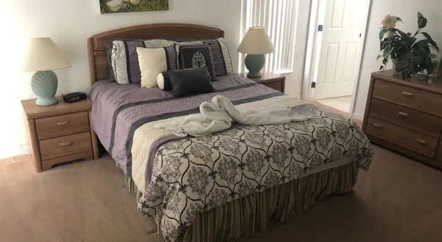 Cozy 3 Bed Home with Private Pool in Disney Area WN250GL