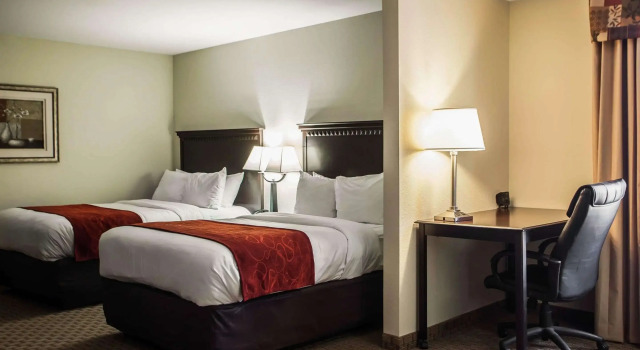 Четырёхместный люкс Comfort Suites Bloomington I-55 and I-74