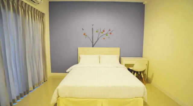 Двухместный номер Standard с балконом и с красивым видом из окна The Garden Living