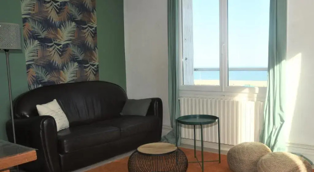 Апартаменты La Mer à Pied appartement vue mer