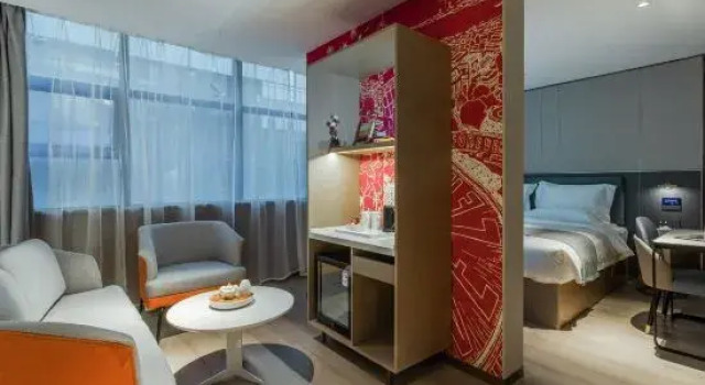 Люкс Deluxe MQ Hotel (Chengdu Kuanzhai Alley Kuixinglou Street Branch)