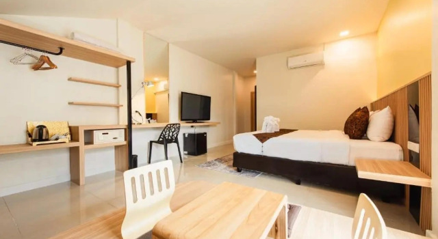 Двухместный люкс с видом на город The Golden Ville Boutique Hotel and Spa