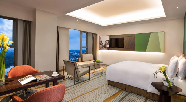 Полулюкс с видом на город Radisson Blu Shanghai Pudong Jinqiao