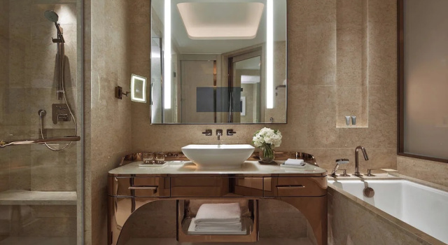 Standard Doppel Zimmer mit Poolblick JW Marriott Hotel Macau